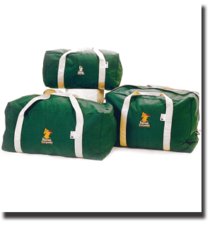 horse show lined and padded duffle bags